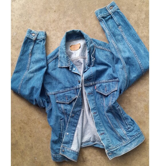 Vintage Levis Men's Denim Jacket 70507 0214 Size XL - Picture 1 of 9